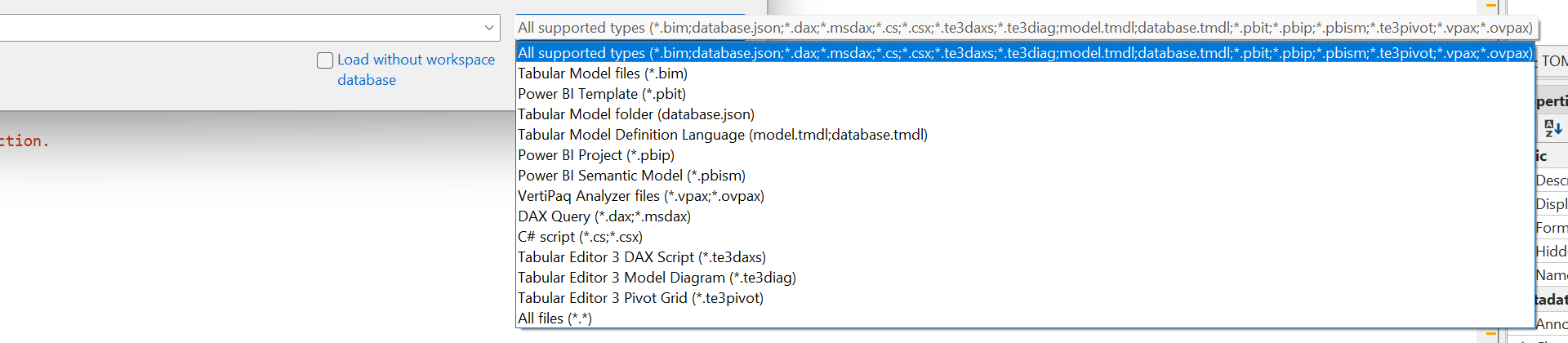 Supported File Types